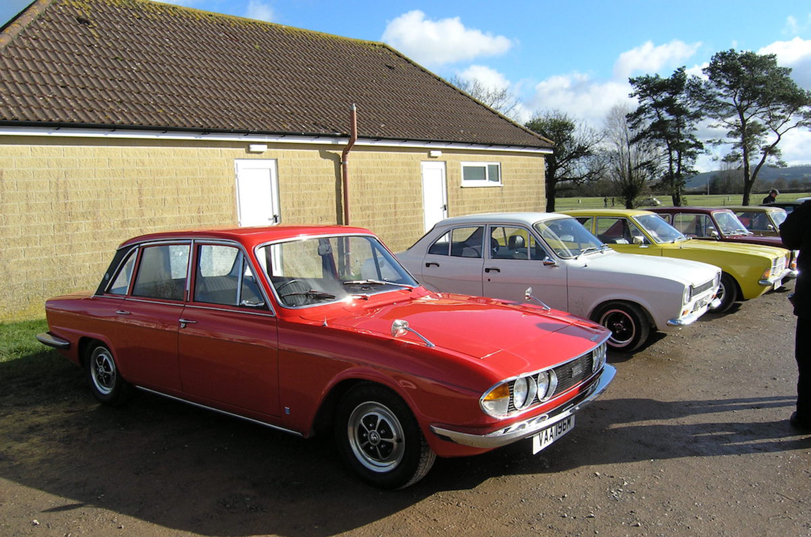 Boycie stars at Shepton Mallet classic show 