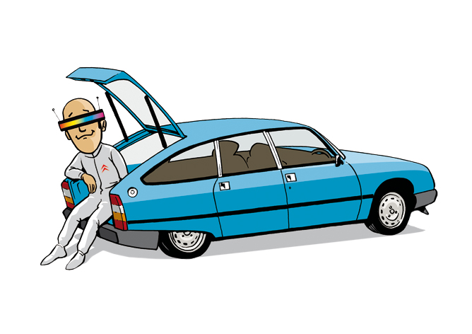 David Evans Citroen GSA