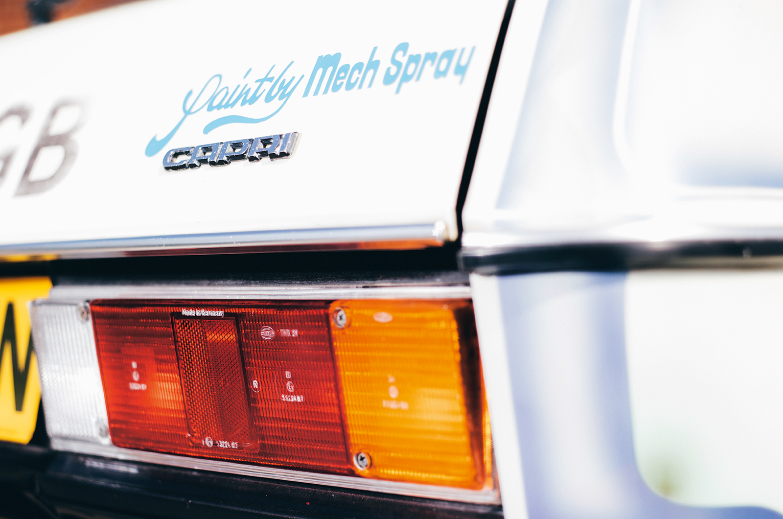 Classic & Sports Car – The Ford Capri that’s also a work of art