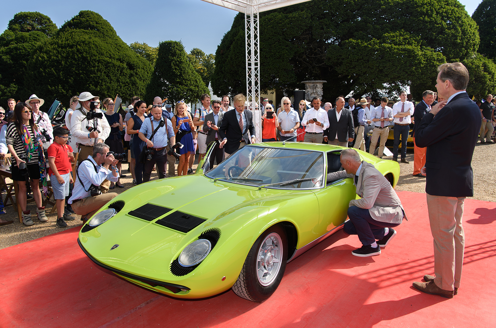 Classic & Sports Car – Unique 'Boat Tail' Mercedes sails to victory at Hampton Court Palace concours