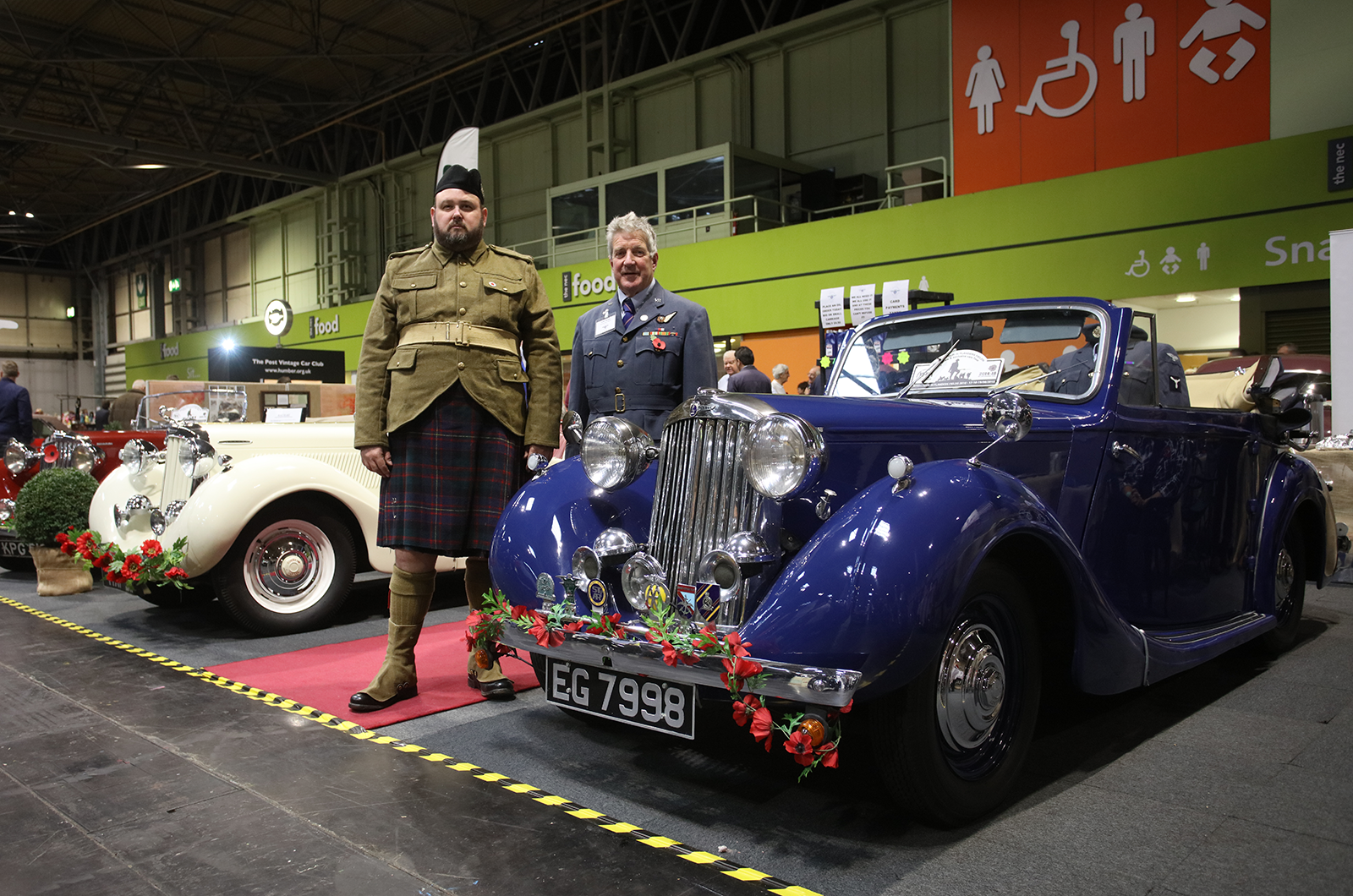 Poignant WW1 tributes lift Classic Motor Show to new heights