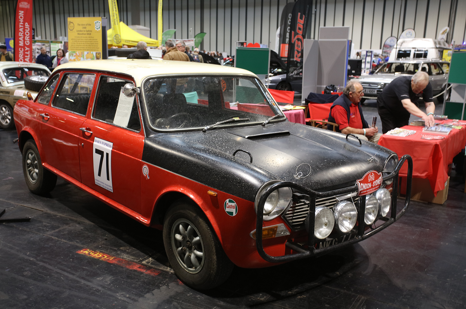 Poignant WW1 tributes lift Classic Motor Show to new heights