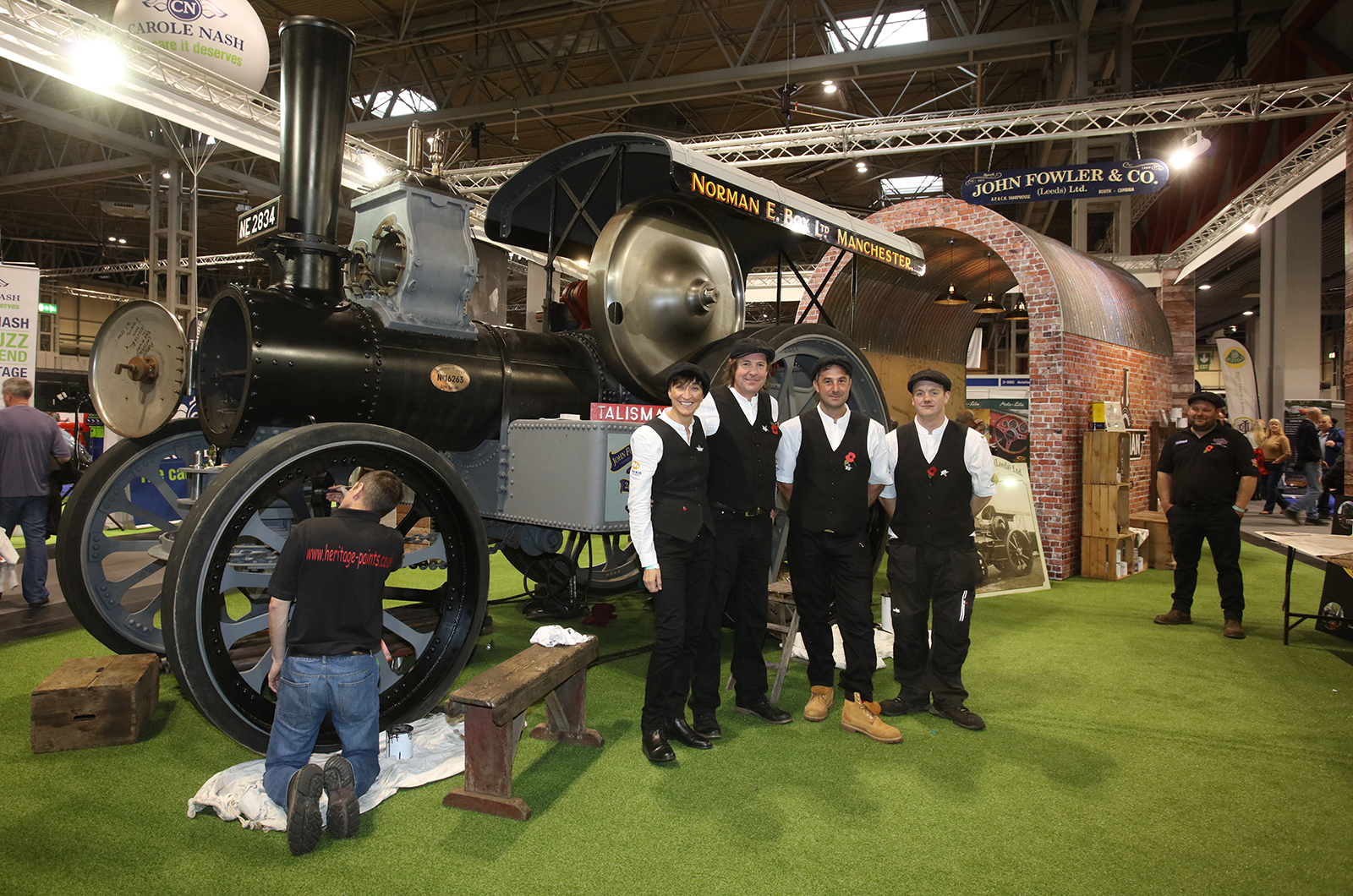 Poignant WW1 tributes lift Classic Motor Show to new heights