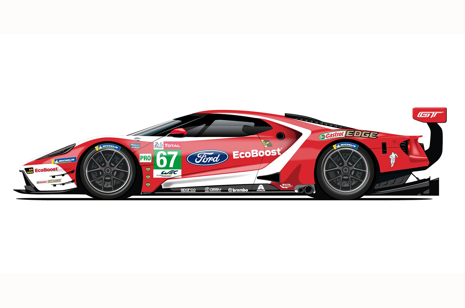 Classic & Sports Car – Ford's bringing four fab retro liveries to Le Mans