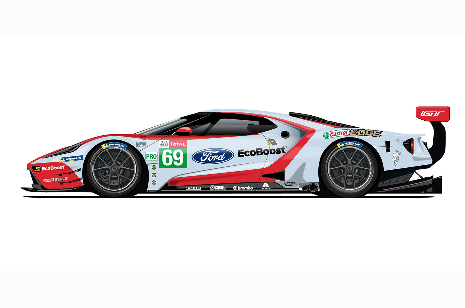 Classic & Sports Car – Ford's bringing four fab retro liveries to Le Mans