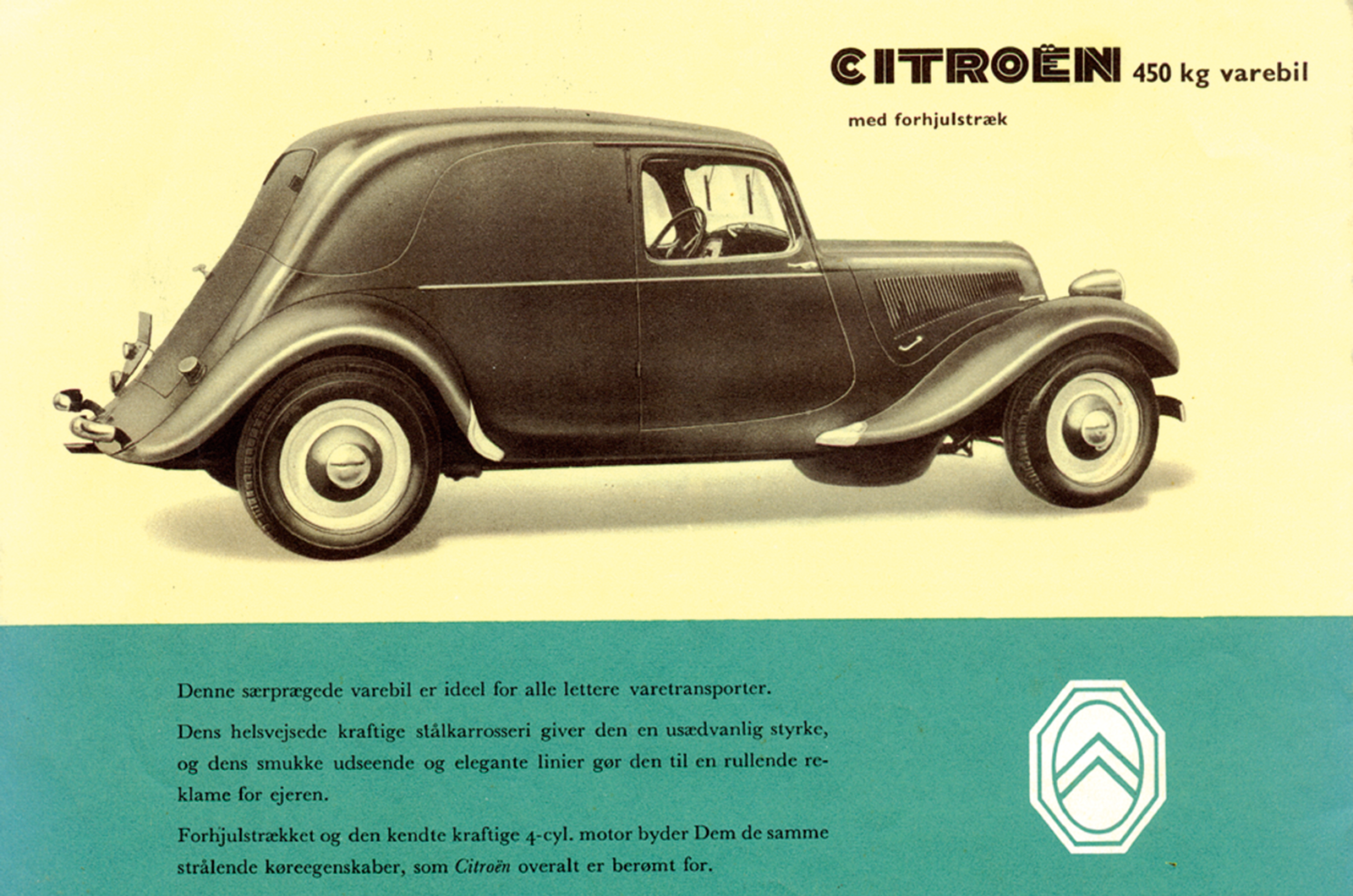 Classic & Sports Car – Citroën Traction Avant camionnette: van extraordinaire