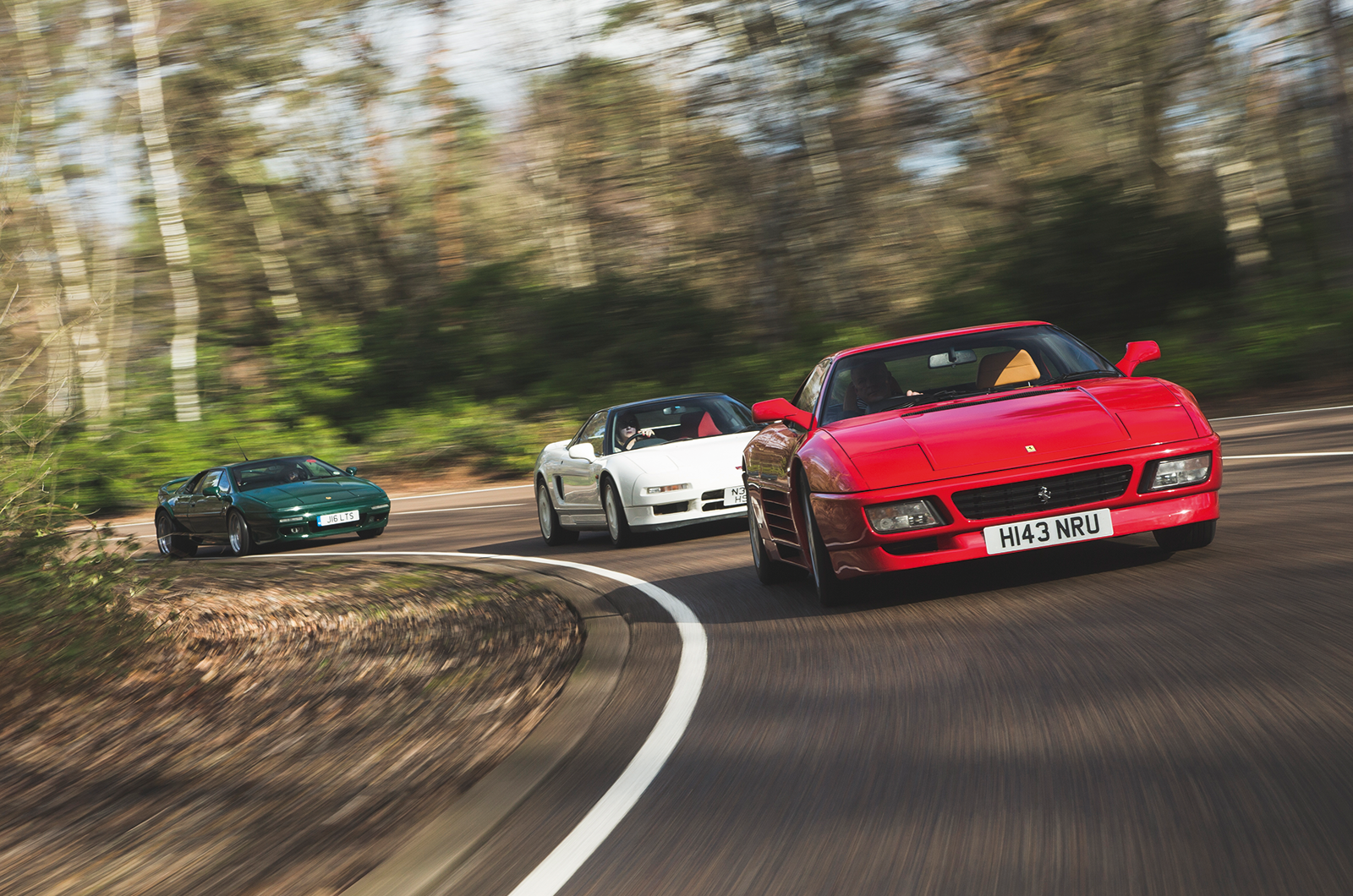 Classic & Sports Car – Bargain supercars: Ferrari 348 vs Honda NSX vs Lotus Esprit