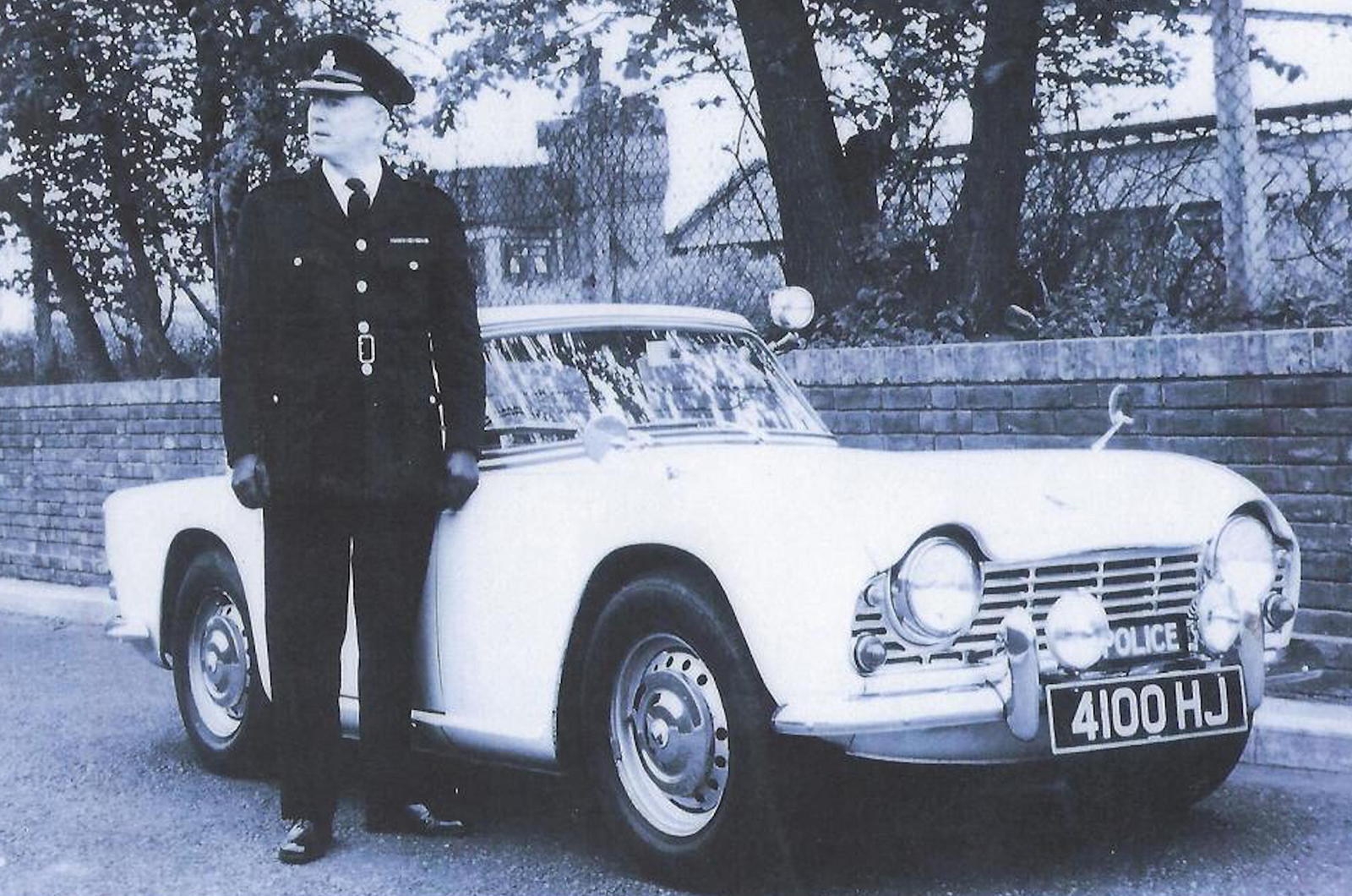 Classic & Sports Car – Triumph TR4 police car for sale with no reserve