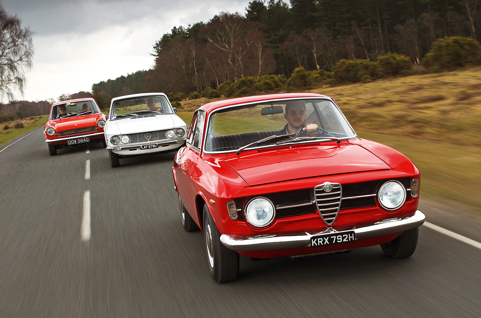 Classic & Sports Car – A cut above: Alfa Romeo GT 1300 Junior vs Fiat 124 Sport vs Lancia Fulvia Coupé