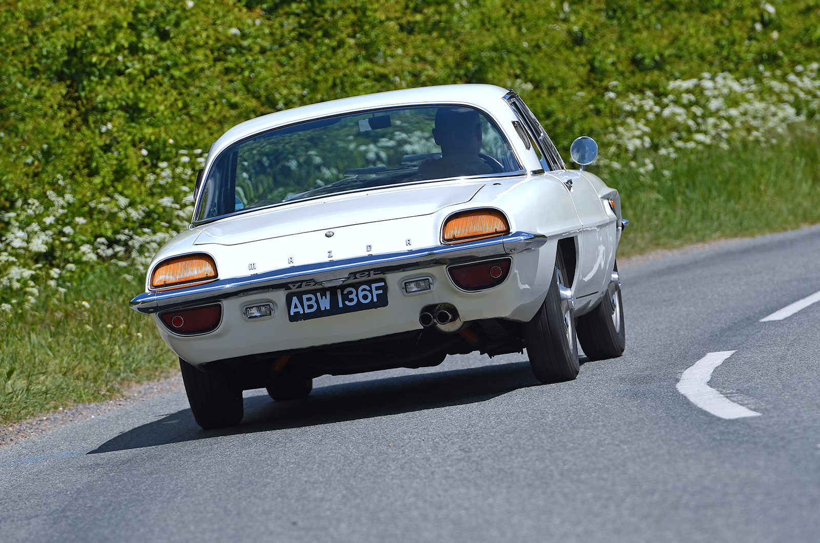 110S has a long, chiselled tail