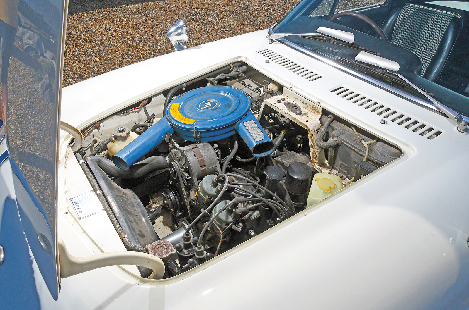 Tightly packaged L10A 110S ships 18bhp to the later 128bhp L10B