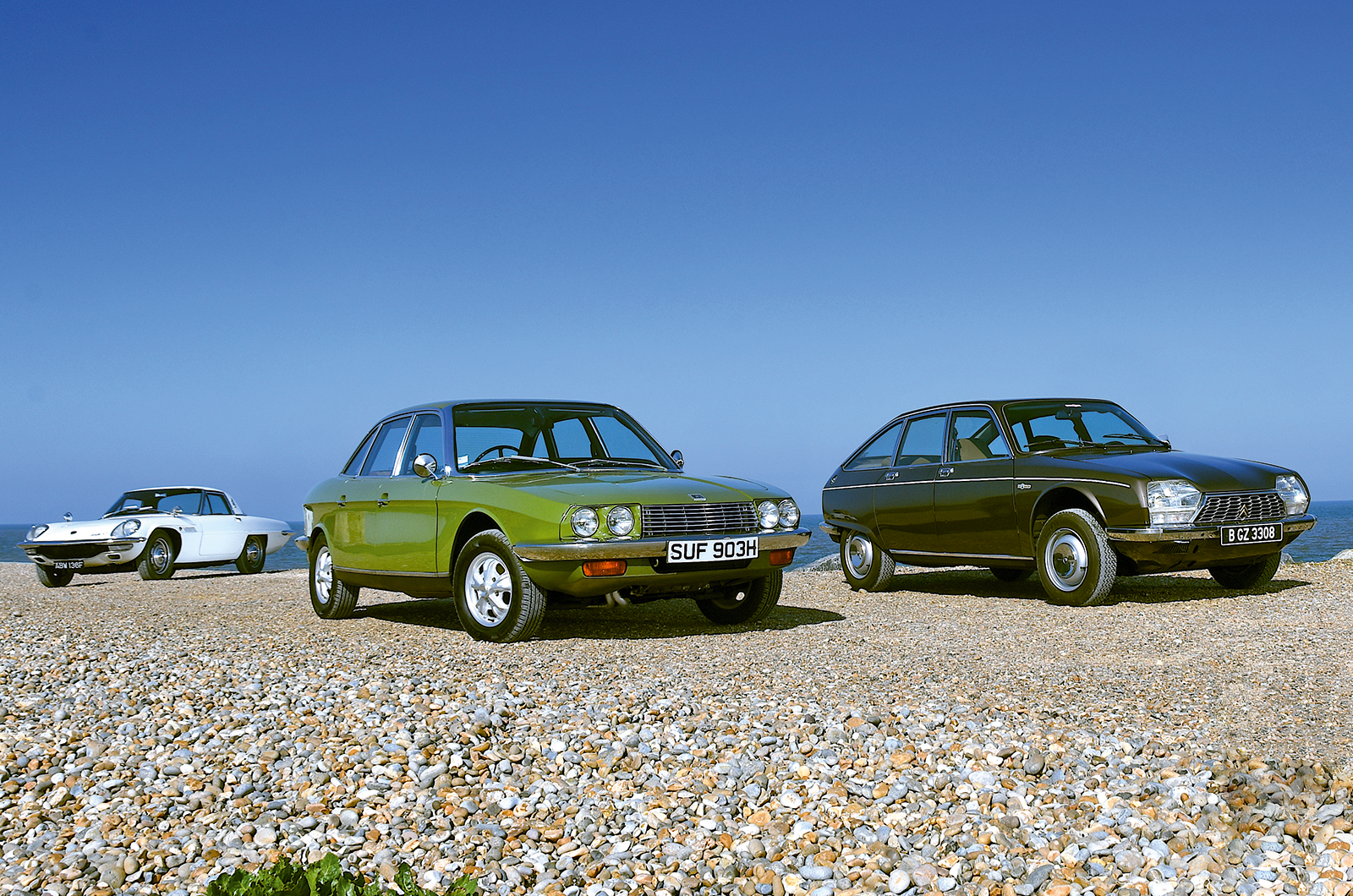 Distinctively styled trio