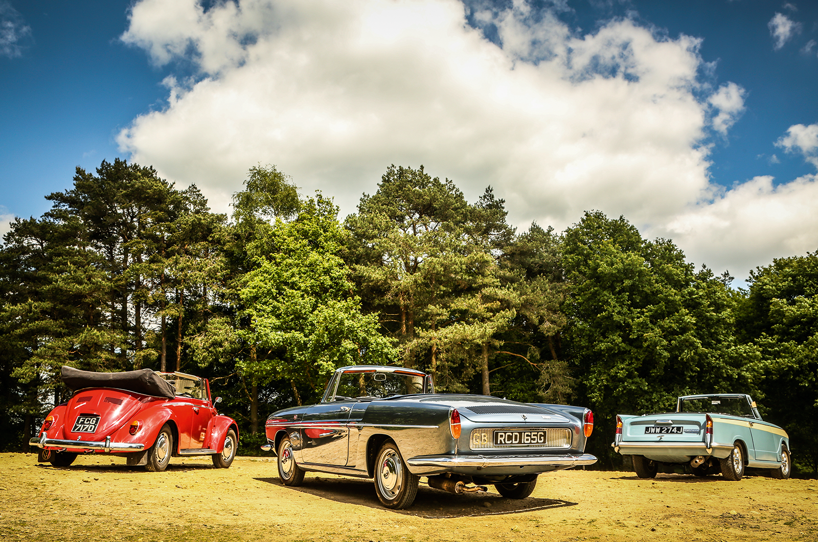 Classic & Sports Car – Sixties summer stunners: Herald vs Beetle vs Caravelle