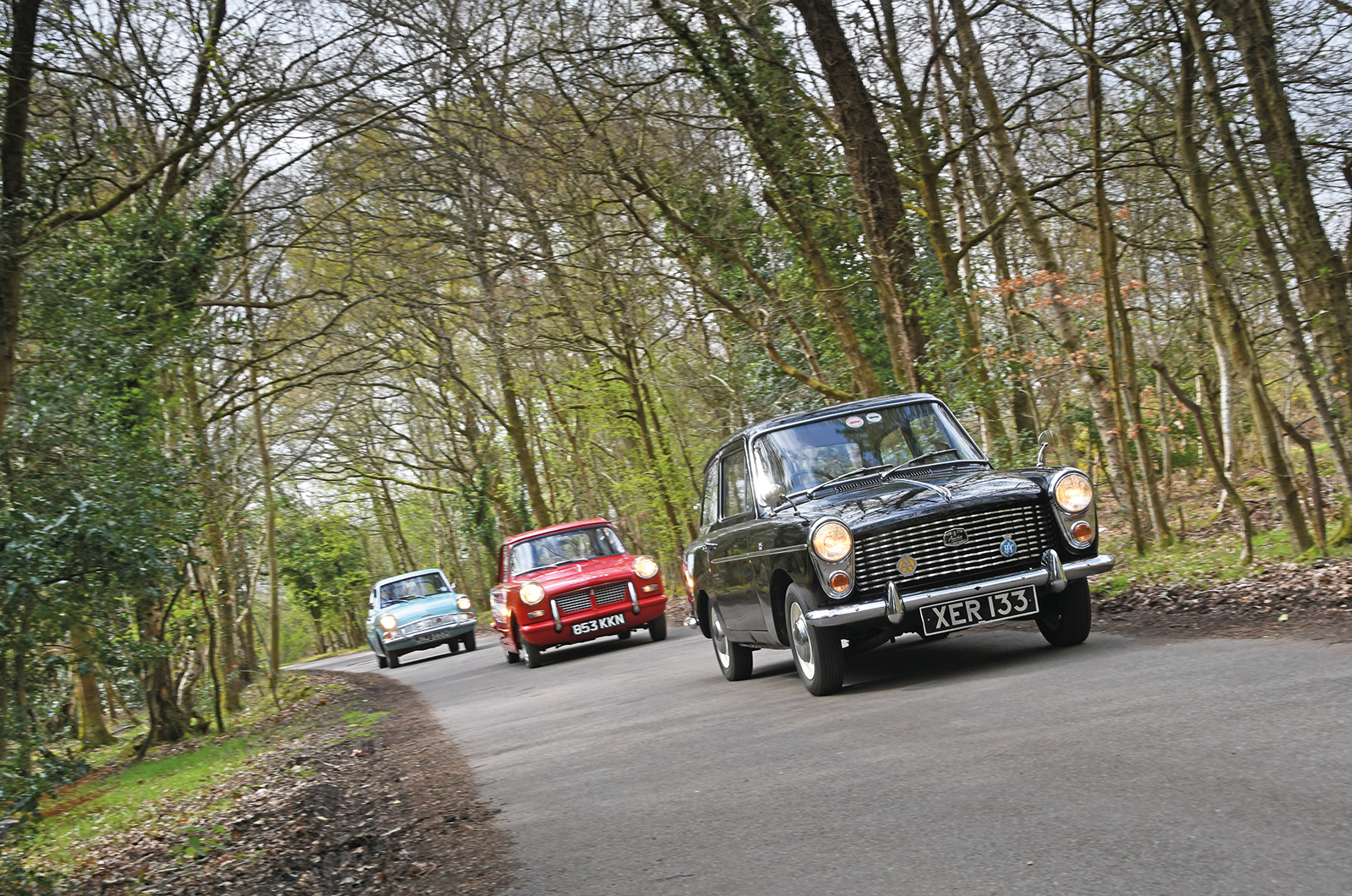 Classic & Sports Car – Future focused: Austin A40 vs Ford Anglia vs Triumph Herald