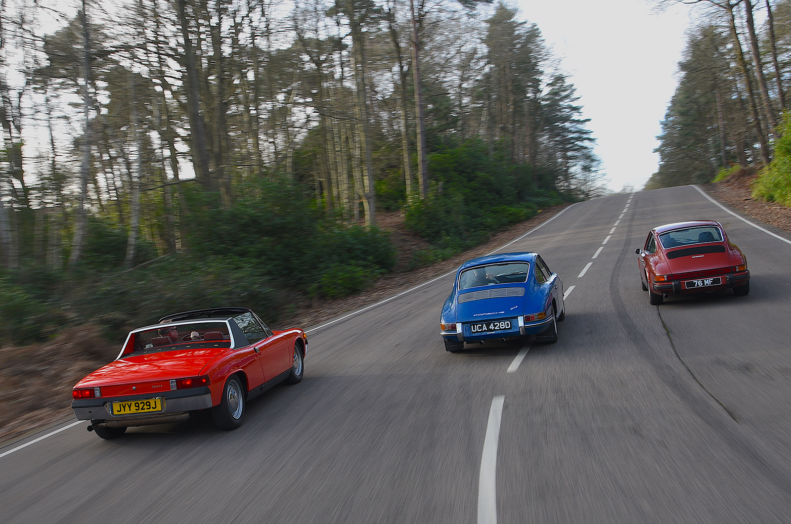 Classic & Sports Car – Porsche four all: celebrating the 912E, 912 and 914