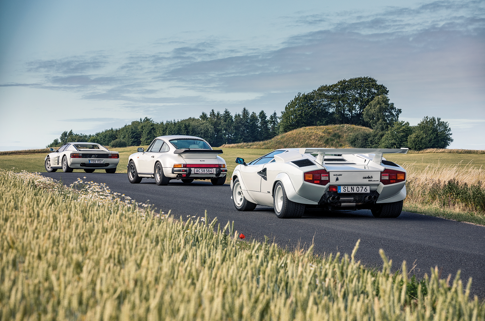 Classic & Sports Car – ’80s supercar shootout: Lamborghini Countach vs Porsche 911 turbo vs Ferrari Testarossa