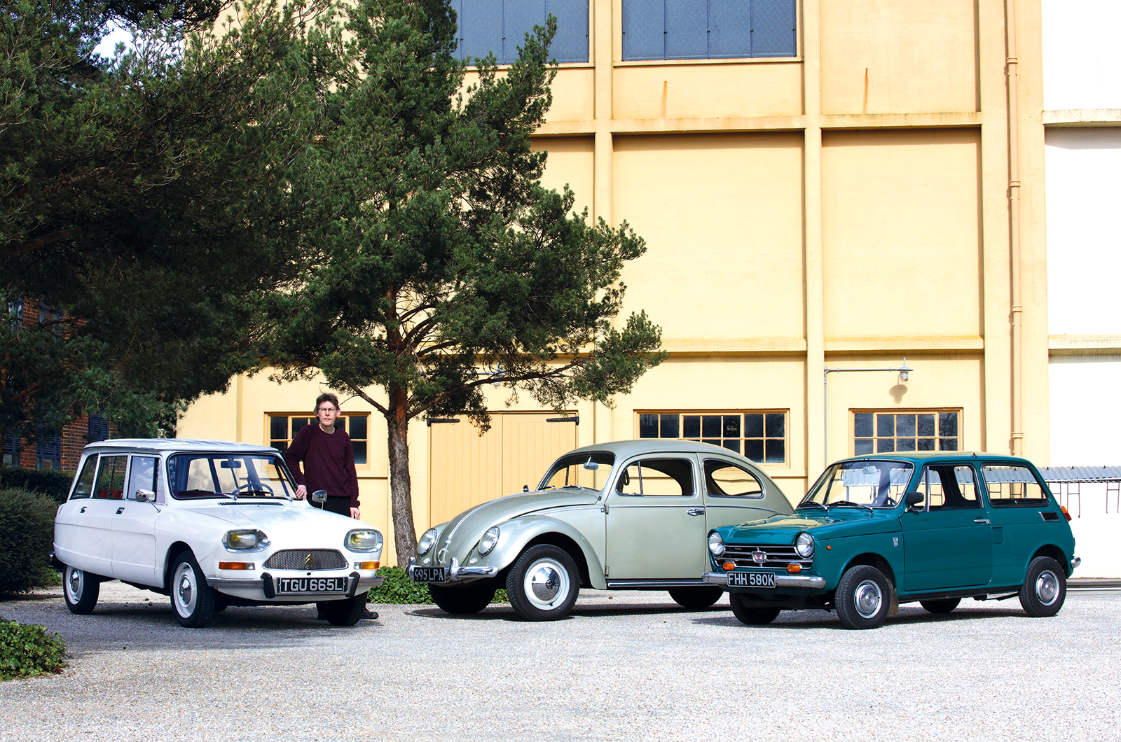 Classic & Sports Car – Love is in the air: Honda N360, Citroën Ami 8 and Volkswagen Beetle