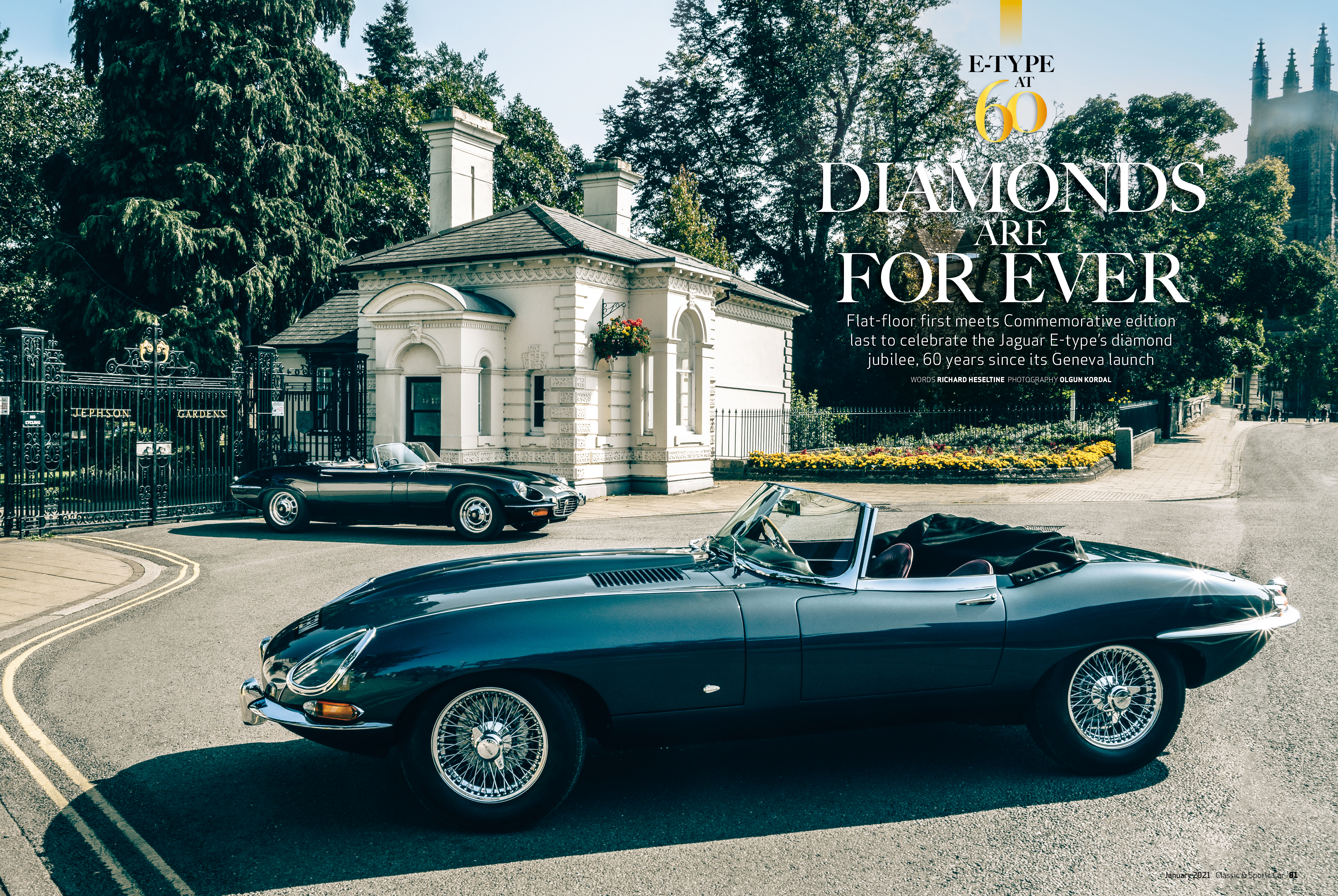 Jaguar E-type at 60: inside the January 2021 issue of C&SC