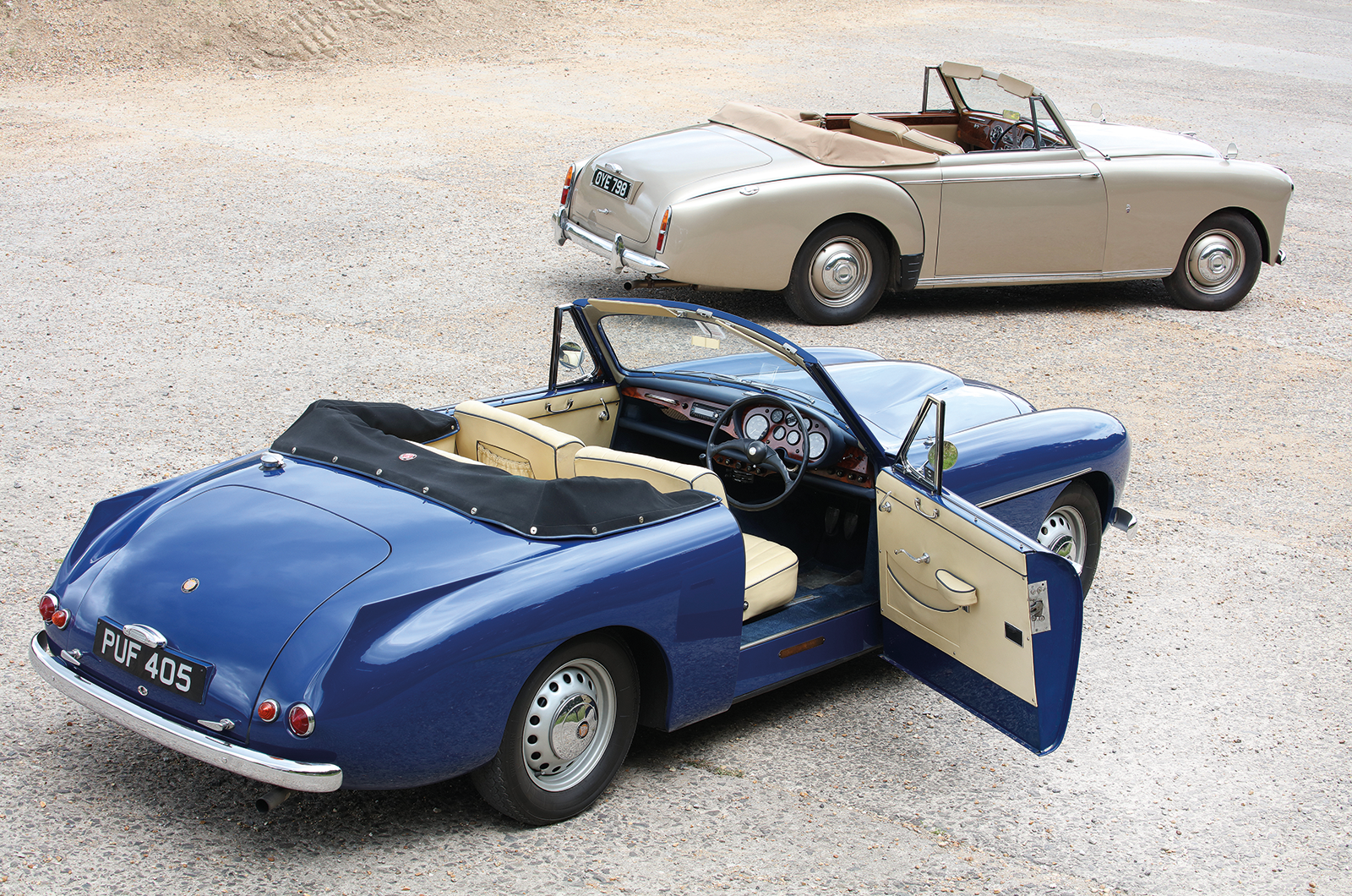 Classic & Sports Car – From the past with presence: Bristol 405 vs Lagonda 3 Litre
