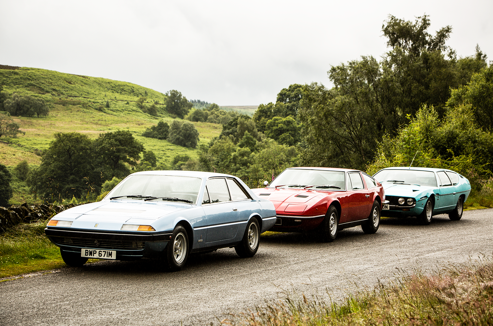 Practical performance: Lamborghini Espada vs Maserati Indy vs Ferrari 365GT4 2+2