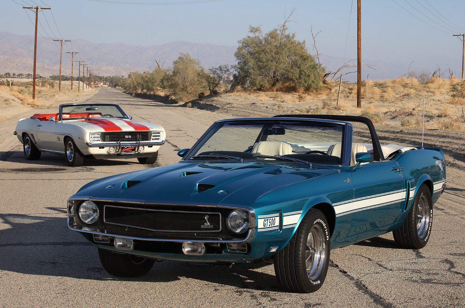 Classic & Sports Car – Muscle-car shoot-out: Chevrolet Camaro SS 396 Indy Pace Car vs Shelby GT500 Cobra Jet