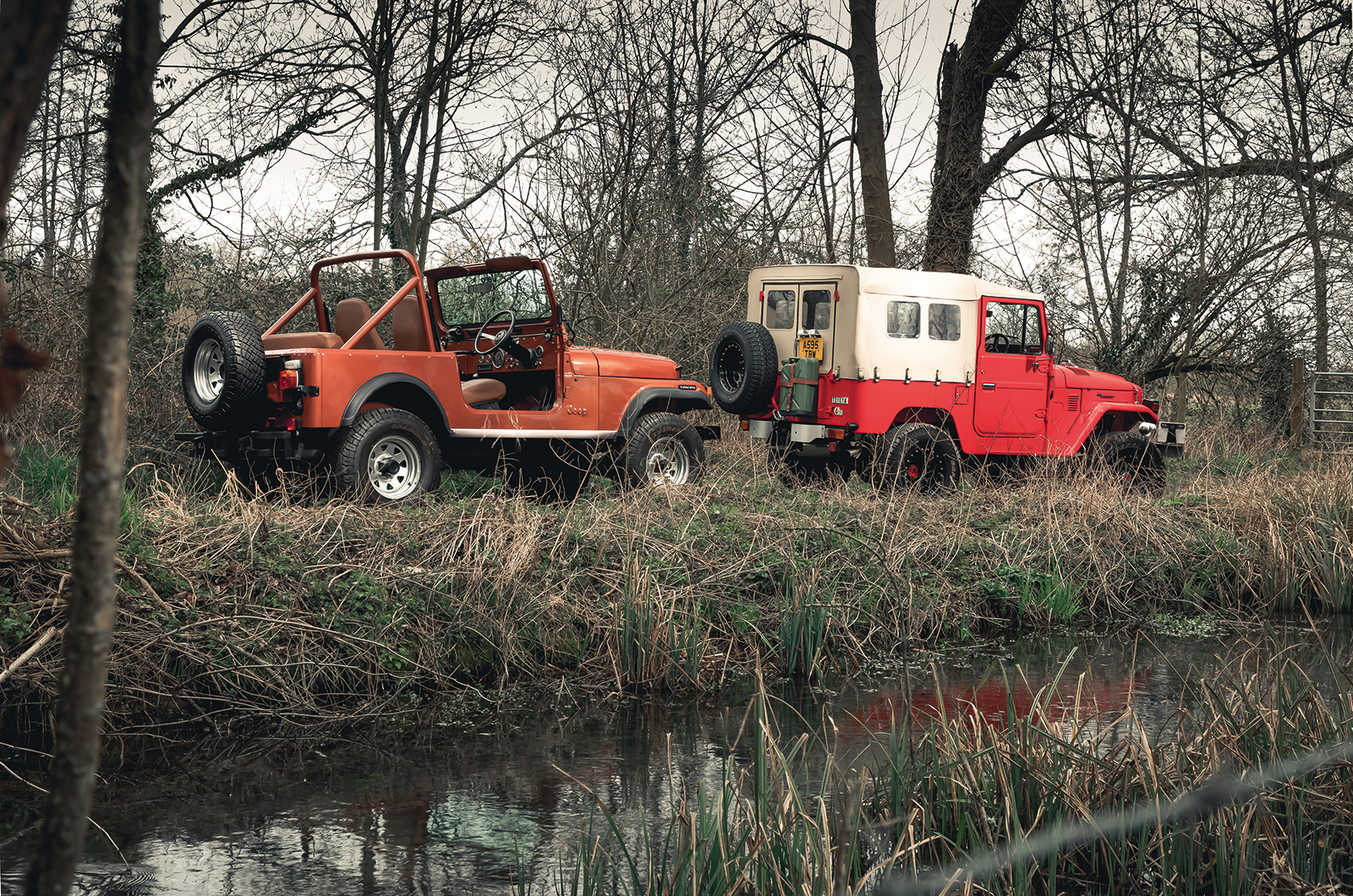 Classic & Sports Car – En vogue off road: Jeep CJ-7 vs Toyota FJ40