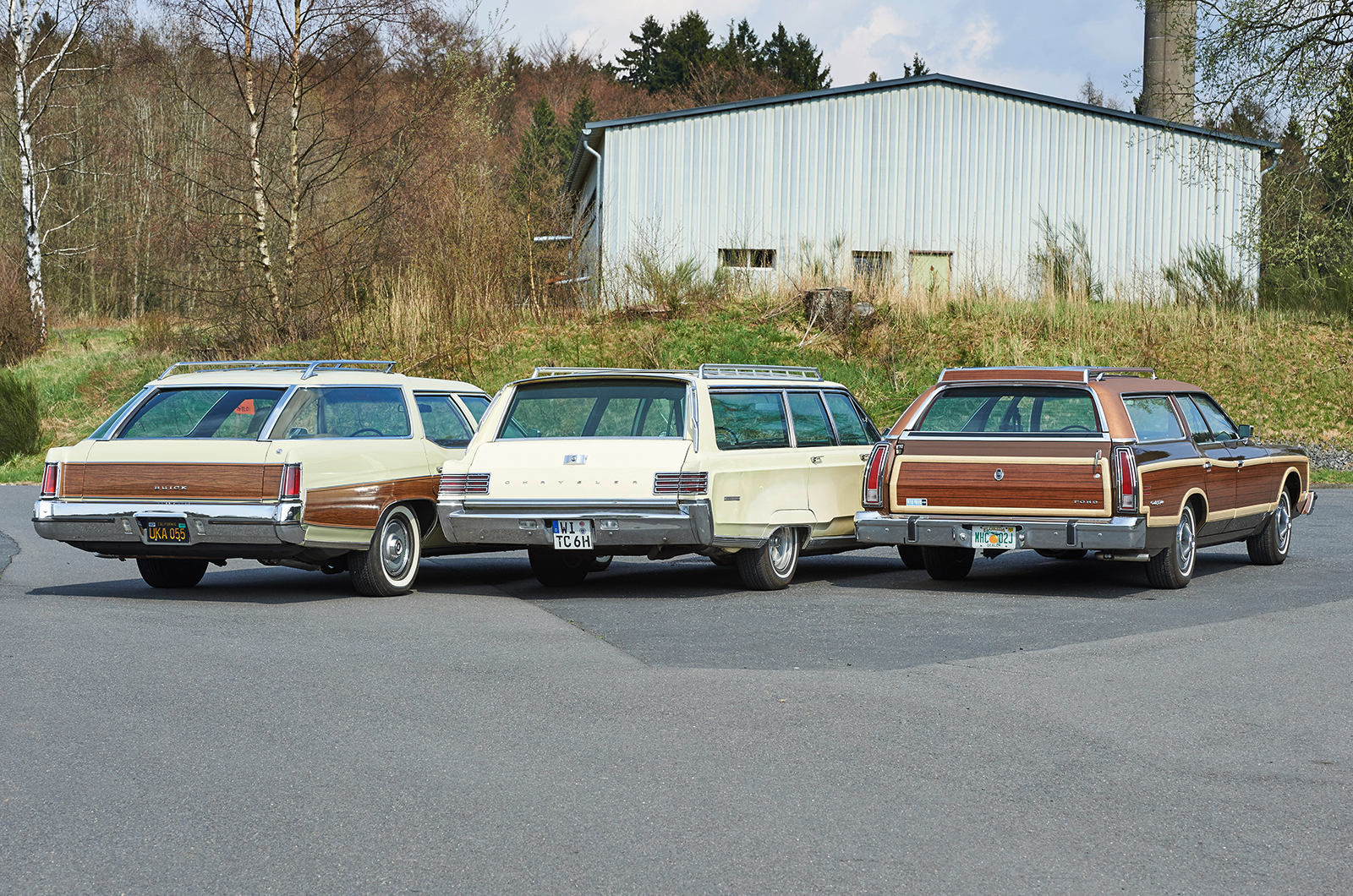 Classic & Sports Car – United estates: Buick Estate Wagon, Chrysler Town & Country and Ford Country Squire
