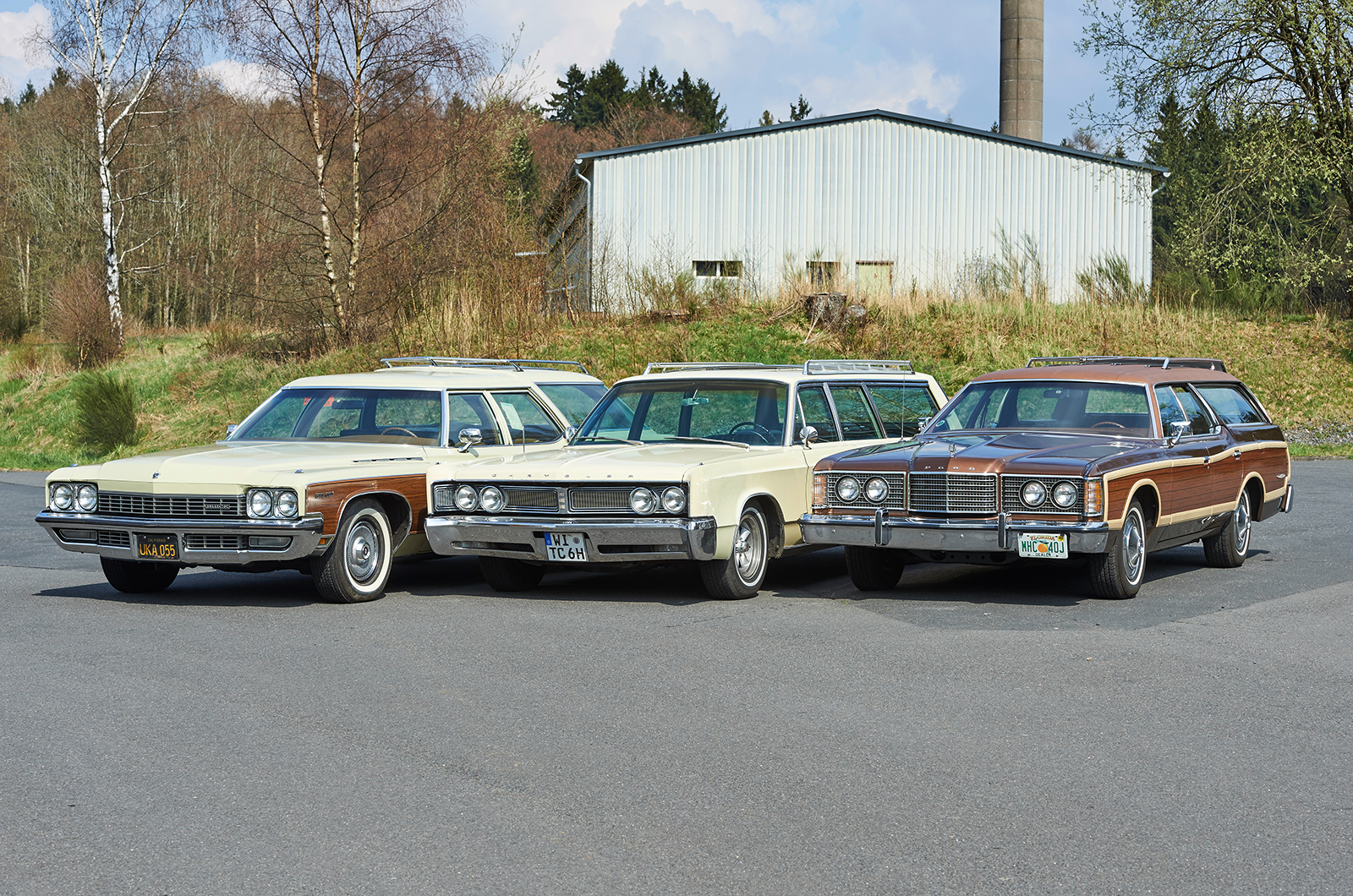 Classic & Sports Car – United estates: Buick Estate Wagon, Chrysler Town & Country and Ford Country Squire