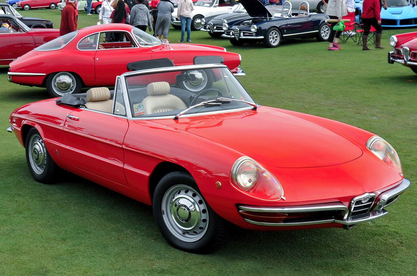 Classic & Sports Car – Classic Italian spiders in London Concours showcase