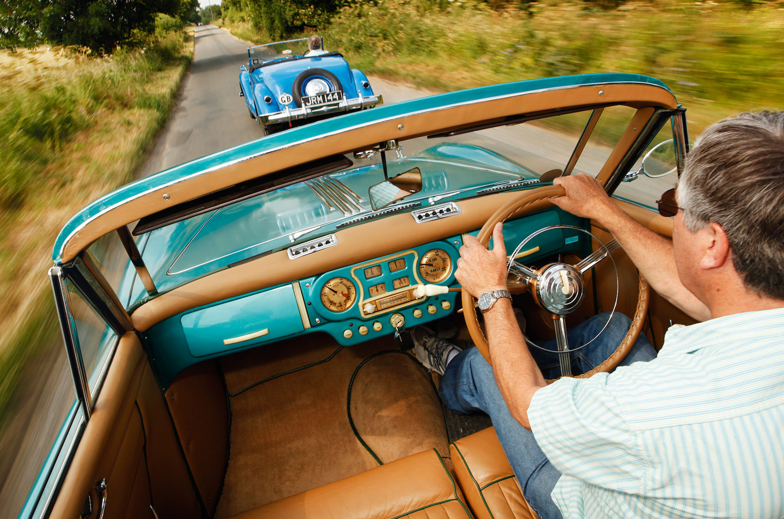 Classic & Sports Car - Missing the mark in style: Austin A90 Atlantic vs Riley RMC