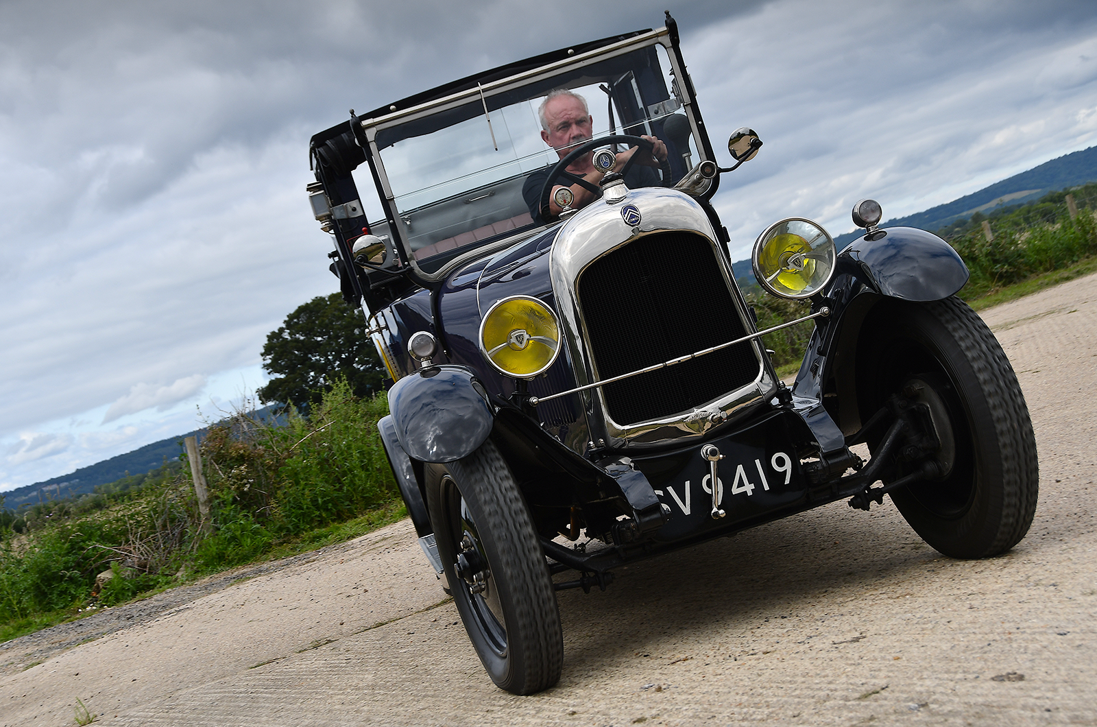 Classic & Sports Car - Citroën B12 taxi: my fare landaulet