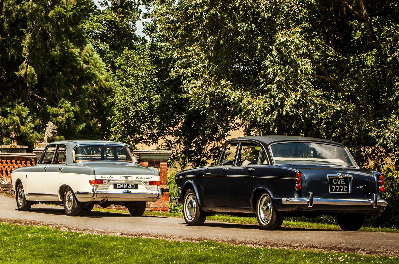 Classic & Sports Car - Humber Imperial vs Vanden Plas Princess 4 Litre R: to the manor borne