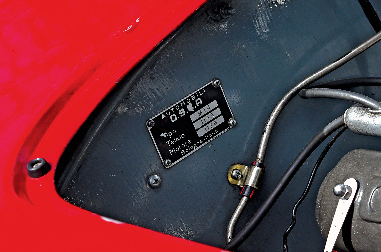 Classic & Sports Car - Osca MT4: little red roadster