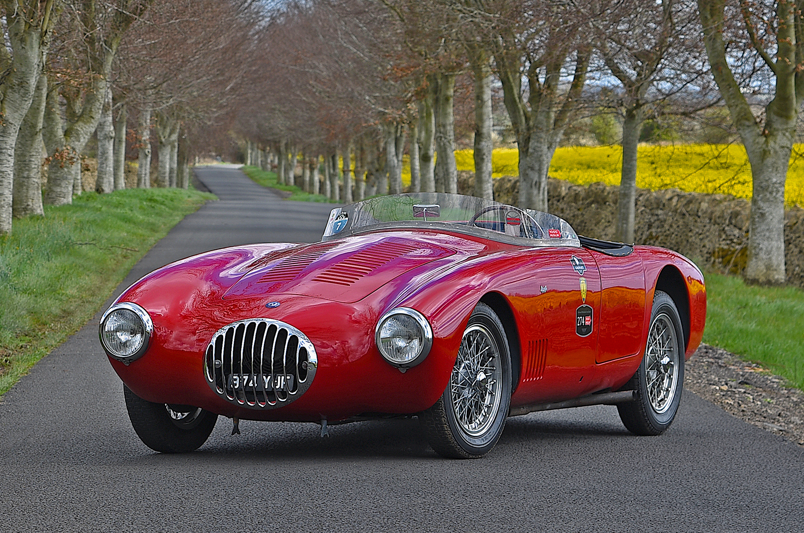 Classic & Sports Car - Osca MT4: little red roadster