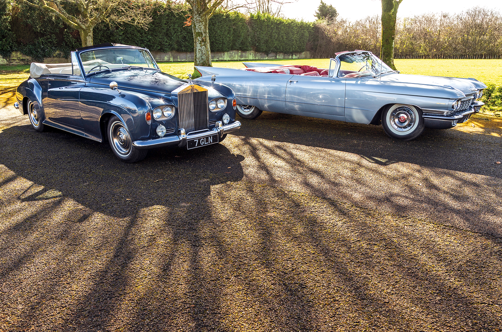 Classic & Sports Car - Rolls-Royce Silver Cloud III Adaptation Drophead Coupé vs Cadillac Series 62 Convertible Coupe: the sky is the limit