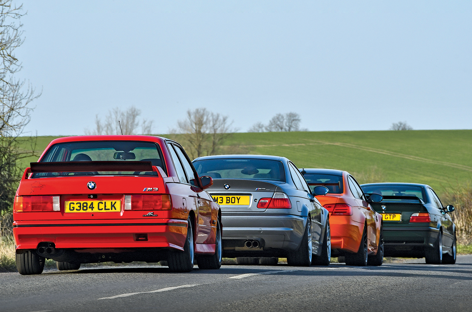 Classic & Sports Car - BMW M3s: maximum attack