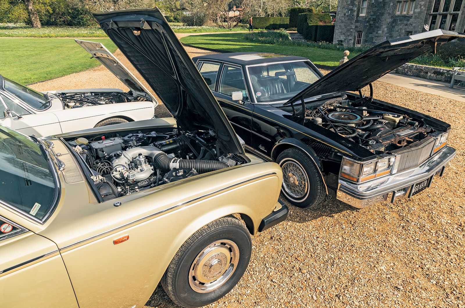 Classic & Sports Car – Rolls-Royce Silver Shadow II vs Cadillac Seville vs Jaguar XJ12 LWB: game of thrones