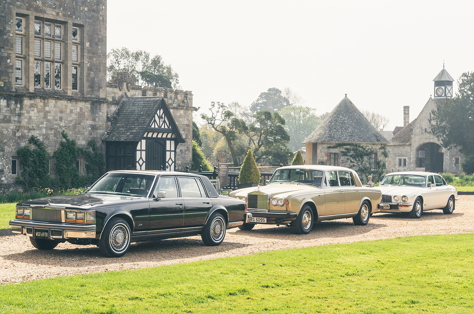 Classic & Sports Car – Rolls-Royce Silver Shadow II vs Cadillac Seville vs Jaguar XJ12 LWB: game of thrones