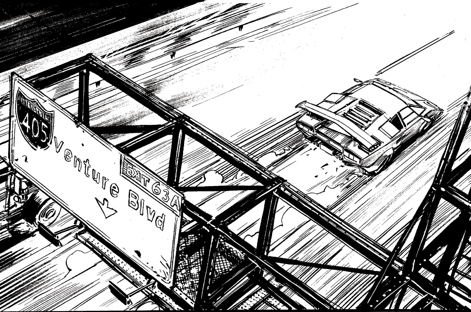 Classic & Sports Car – Motoring art: Keith Burns