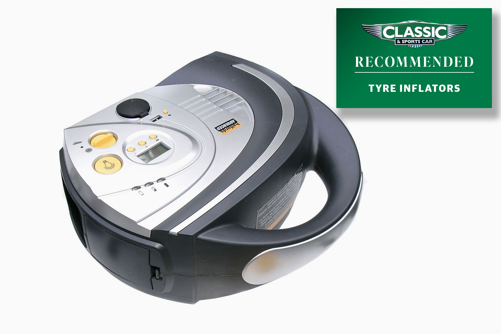 Classic & Sports Car - Best tyre inflators - Halfords Rechargable