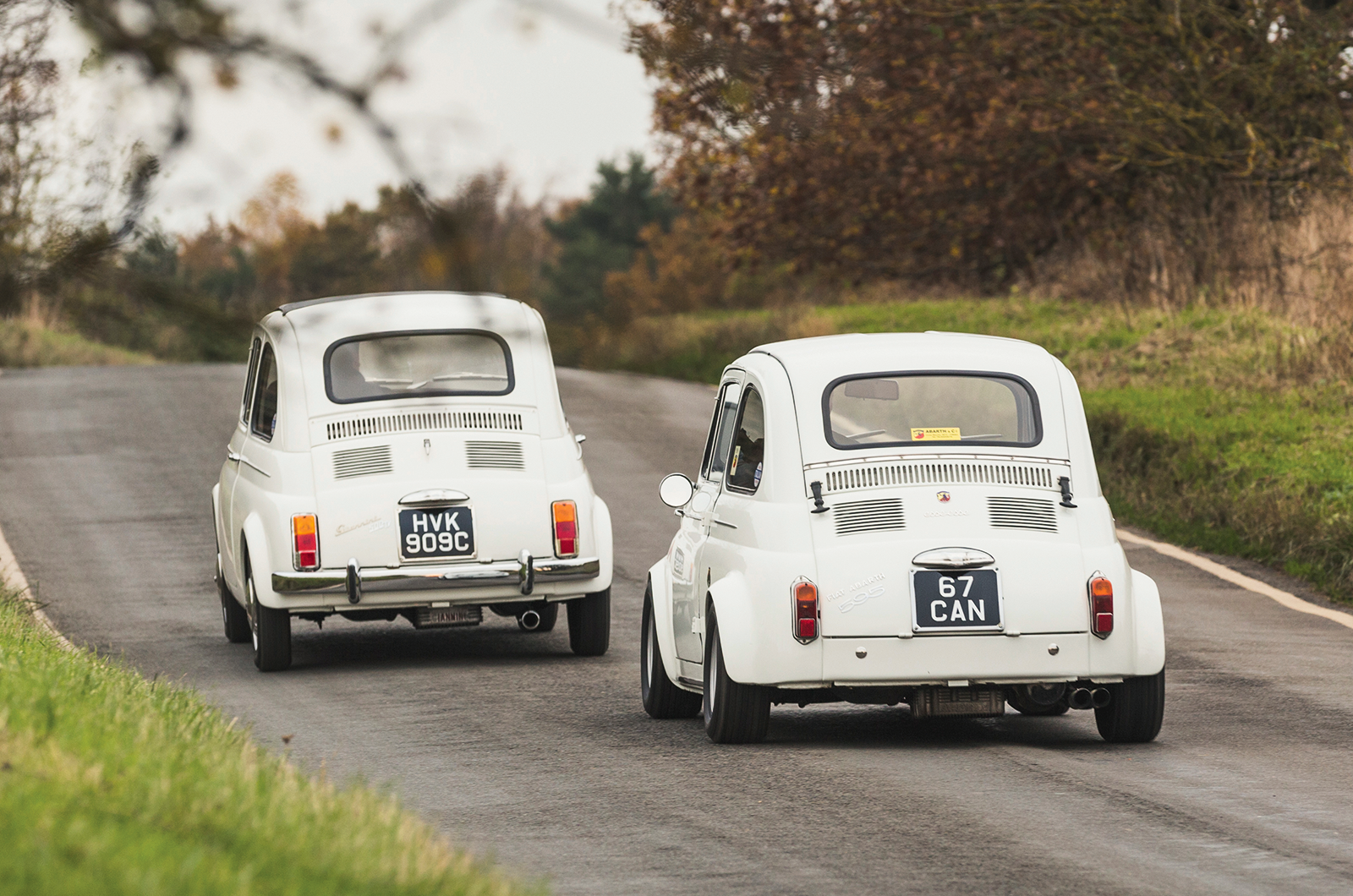 Classic & Sports Car – Abarth 695 SS vs Giannini 500TV: baby dragons