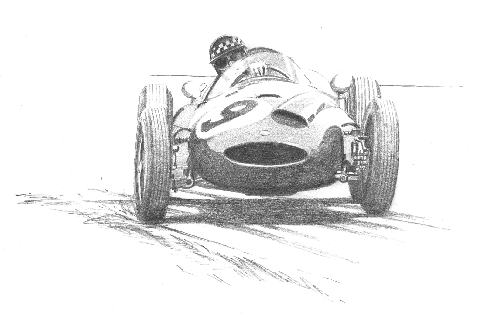 Classic & Sports Car – Motoring art: Martin Tomlinson