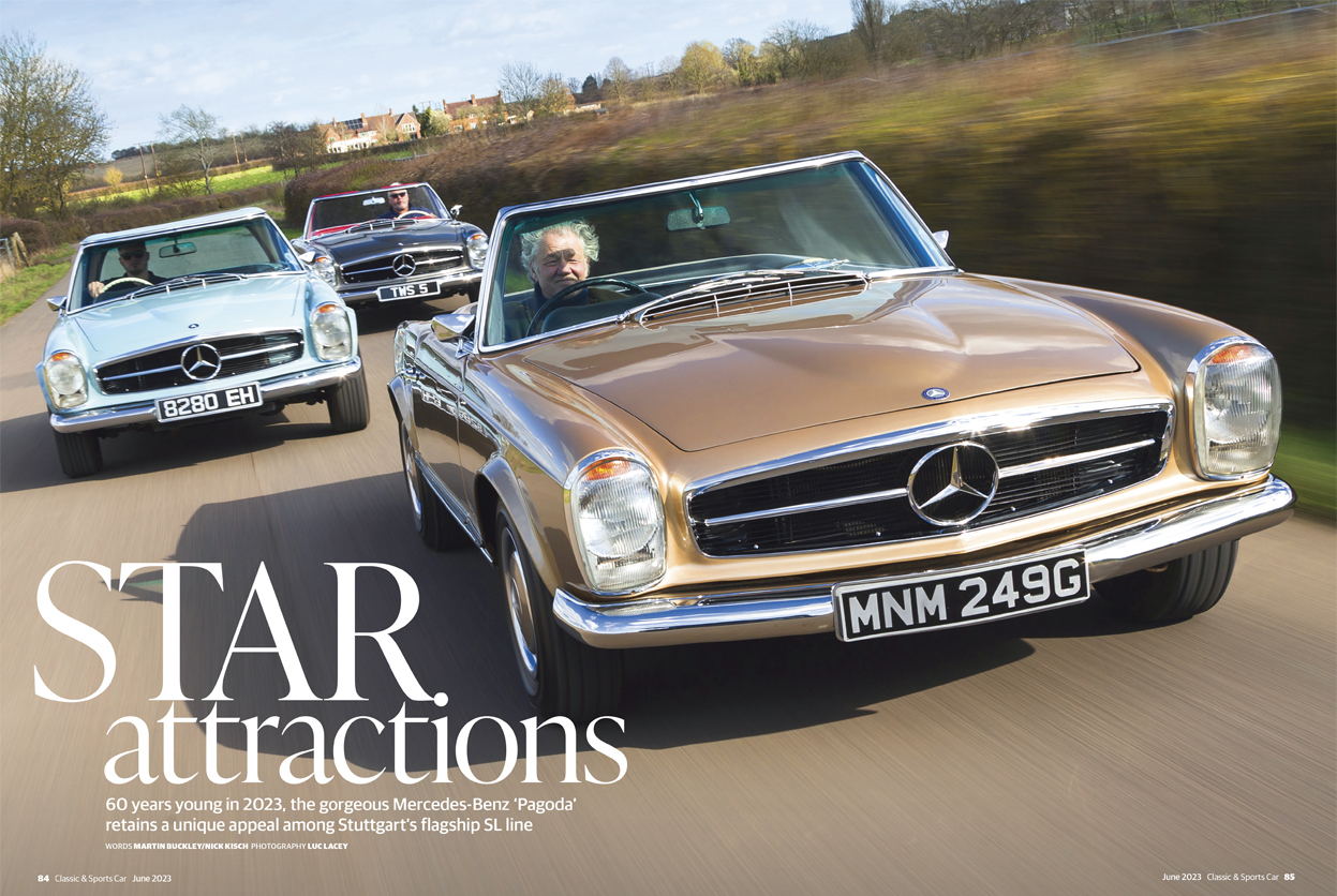 Mercedes-Benz Pagoda SL at 60: inside the June 2023 issue of Classic & Sports Car