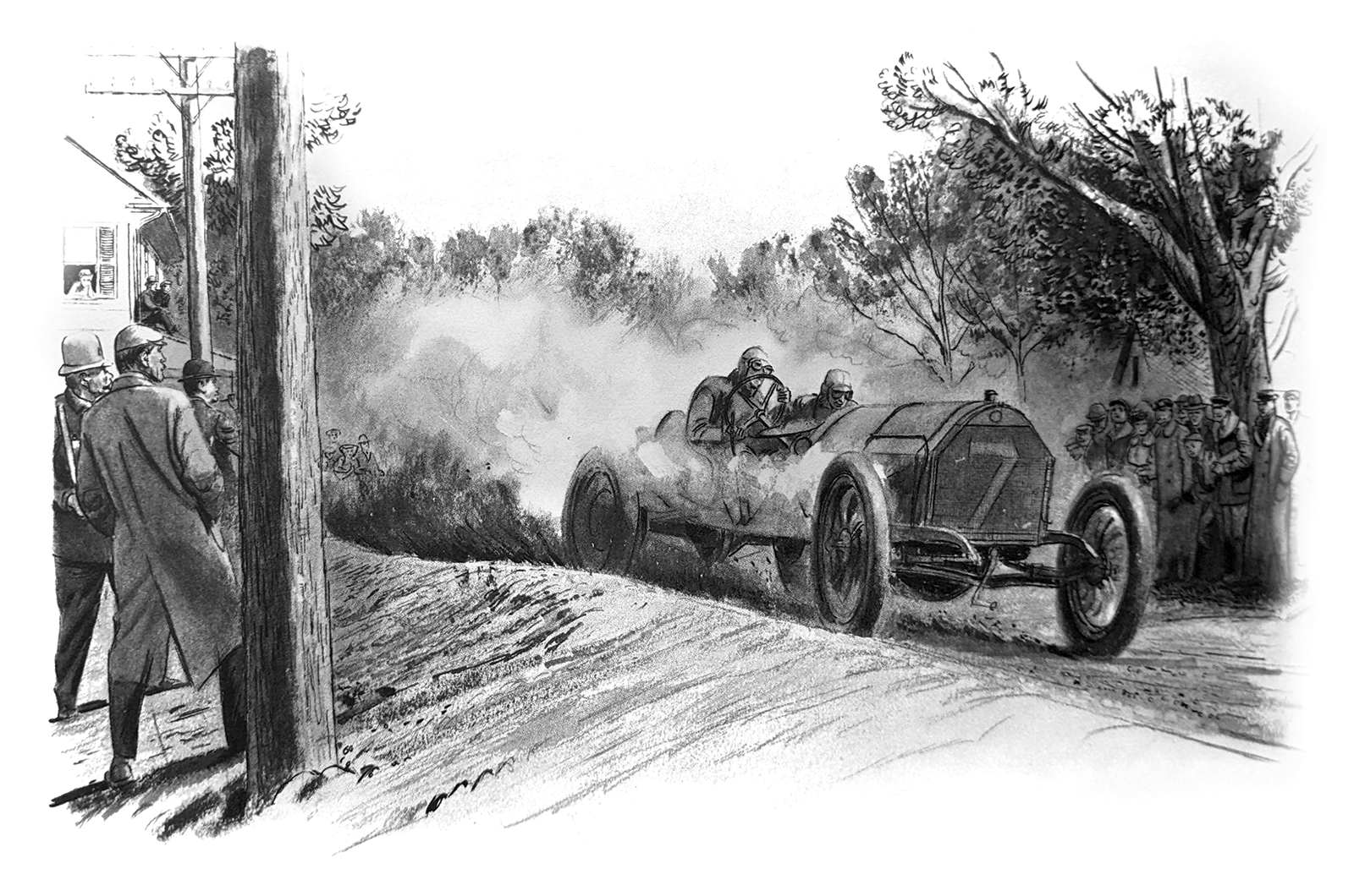 Classic & Sports Car – Motoring art: Peter Helck