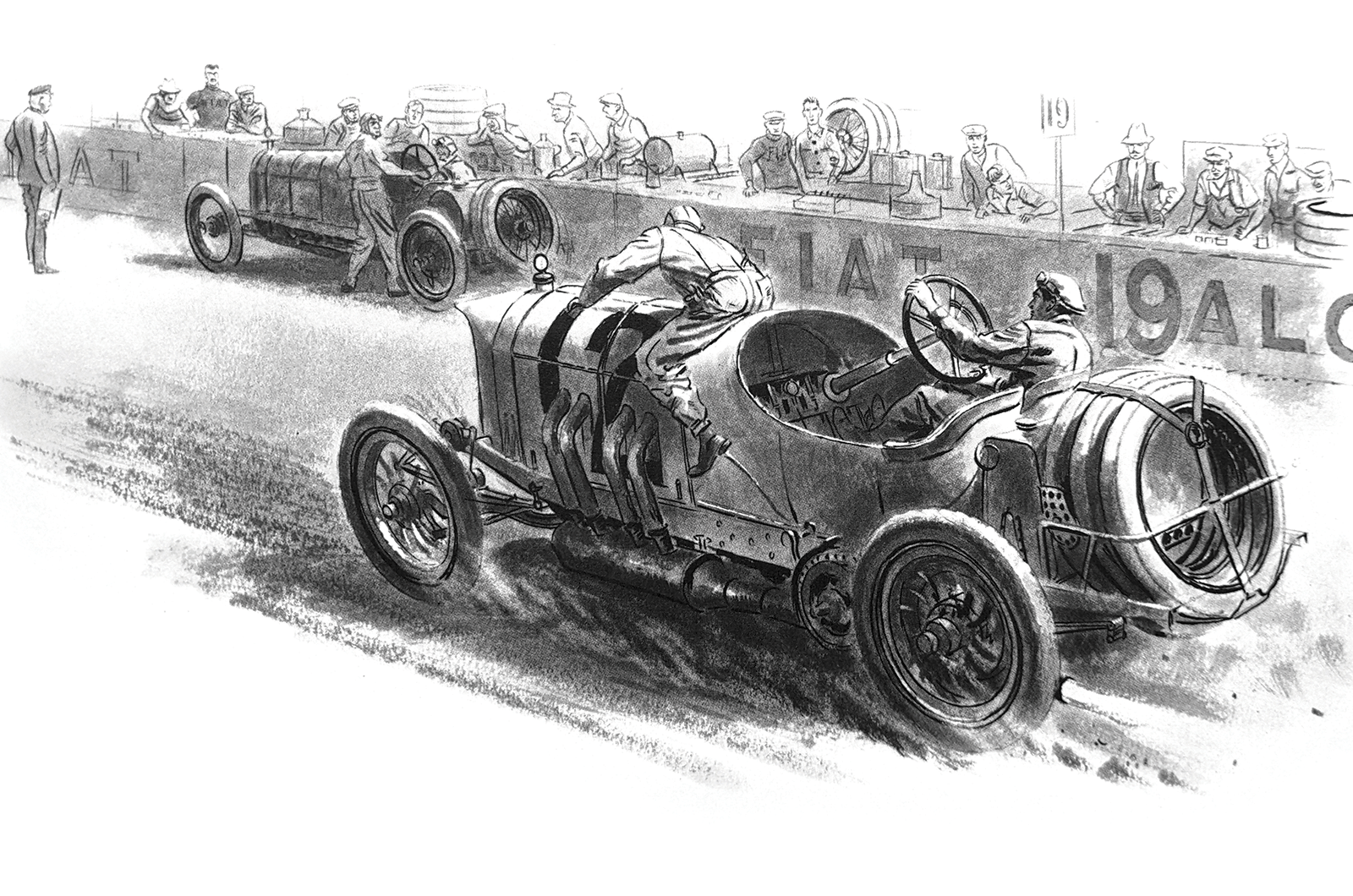 Classic & Sports Car – Motoring art: Peter Helck