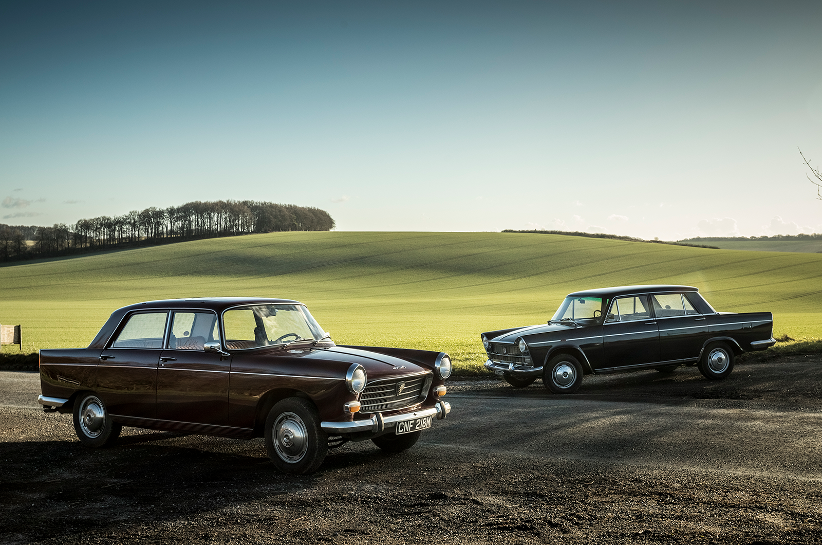 Classic & Sports Car – Fiat 1500L vs Peugeot 404: the shape of things to come