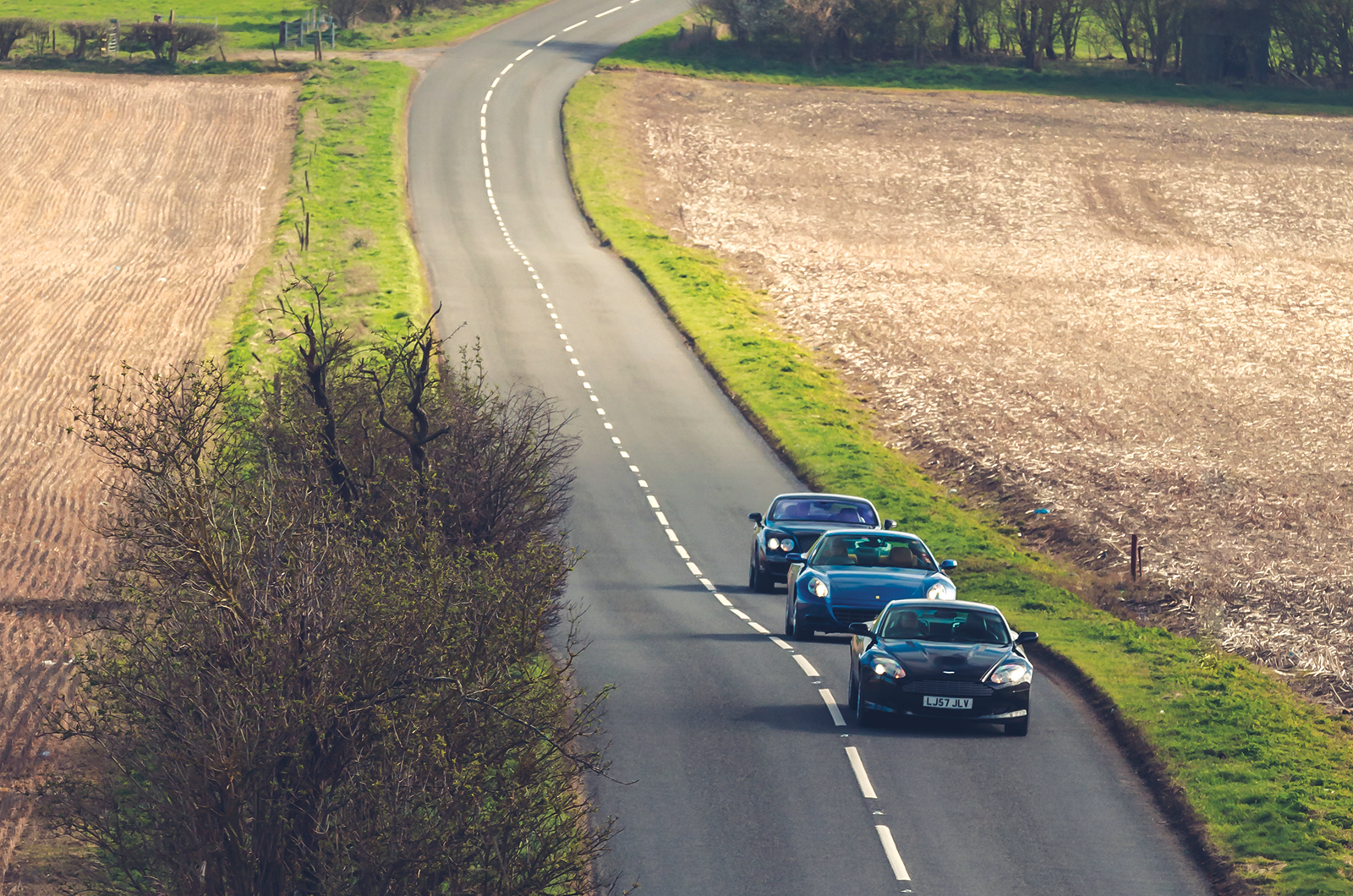 Classic & Sports Car – Aston Martin DB9 vs Ferrari 612 Scaglietti vs Bentley Continental GT: the grand tour