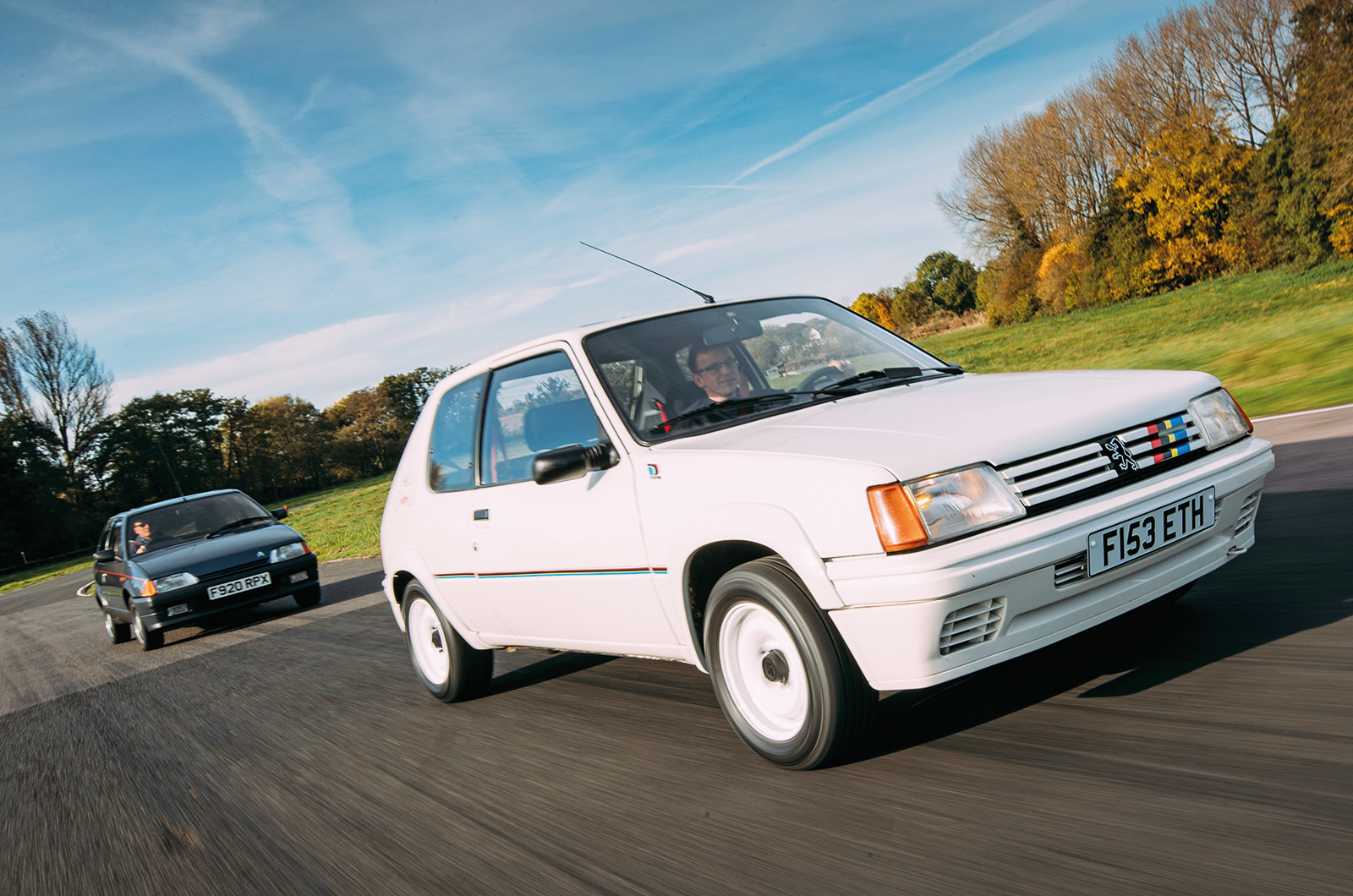 Classic & Sports Car – Peugeot 205 Rallye vs Citroën AX GT: French featherweights