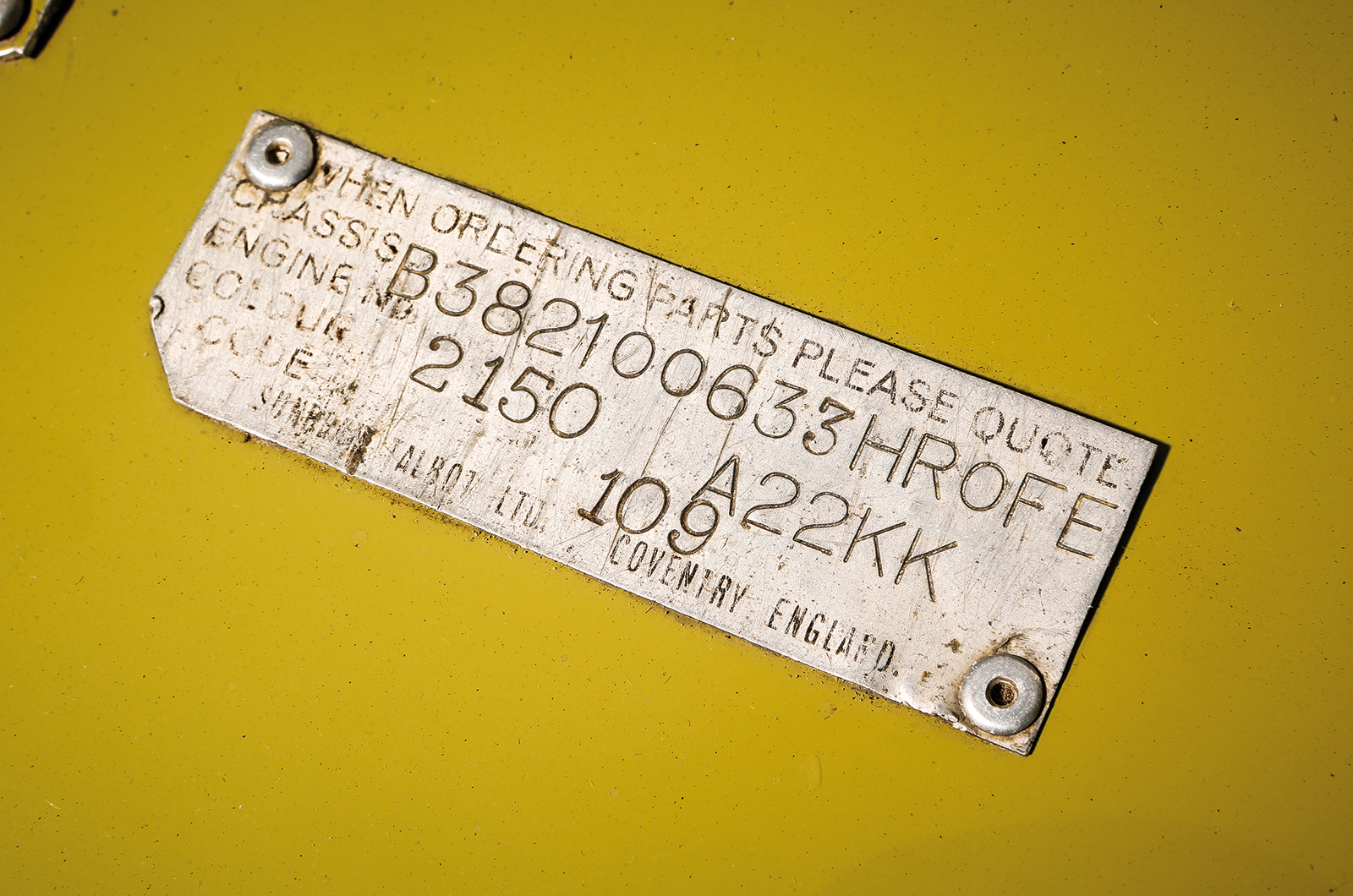 Classic & Sports Car – Sunbeam Tiger: end of the line