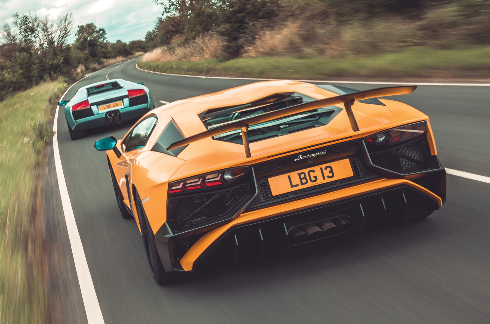 Lamborghini Countach, Diablo, Murciélago and Aventador: the wild
